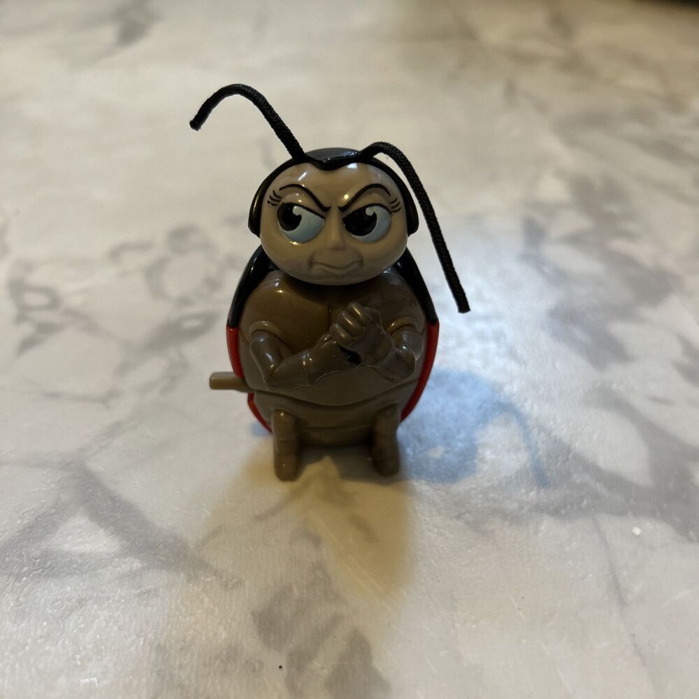 1998 Ladybug Francis 2.5" McDonald's #5 Disney Pixar A Bug's Life Works